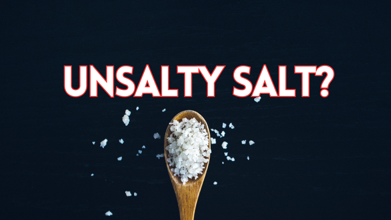 Salt that Has Lost Its Taste